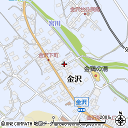 長野県茅野市金沢2284-8周辺の地図