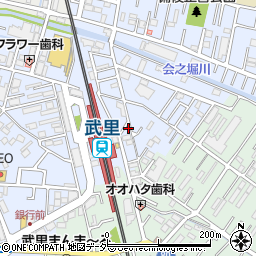 埼玉県春日部市大場1164周辺の地図