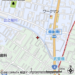 埼玉県春日部市大畑24周辺の地図