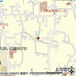 埼玉県上尾市平方1870-8周辺の地図