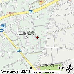 埼玉県上尾市上野281-2周辺の地図