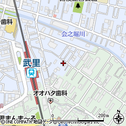 埼玉県春日部市大場1173周辺の地図
