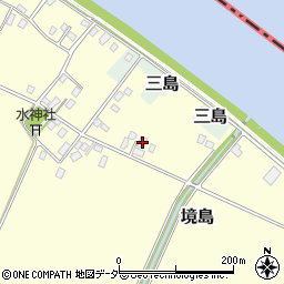 千葉県香取市境島900周辺の地図