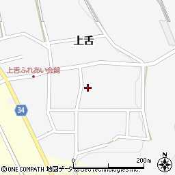 福井県大野市上舌7-5周辺の地図