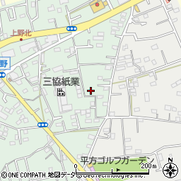 埼玉県上尾市上野281-3周辺の地図
