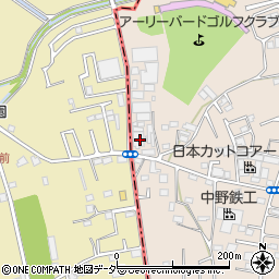 日本ニュークローム坂戸工場周辺の地図