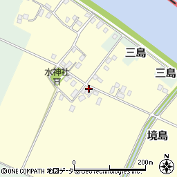 千葉県香取市境島884-5周辺の地図