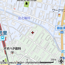 埼玉県春日部市大畑9周辺の地図