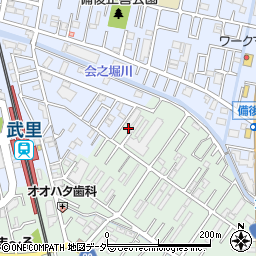 埼玉県春日部市大畑7周辺の地図