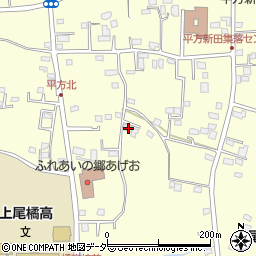 埼玉県上尾市平方1884周辺の地図