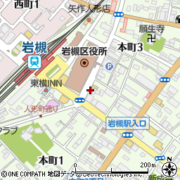 岩槻久木田医院周辺の地図