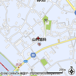 埼玉県春日部市赤沼780周辺の地図