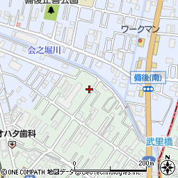 埼玉県春日部市大畑16周辺の地図