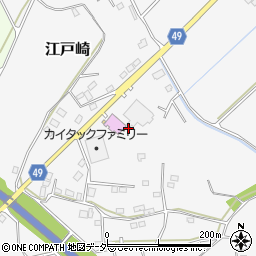 茨城県稲敷市江戸崎（乙）周辺の地図