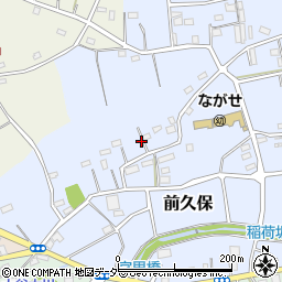 埼玉県入間郡毛呂山町前久保周辺の地図