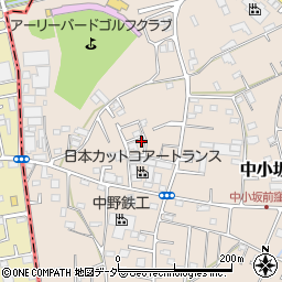 埼玉県坂戸市中小坂955周辺の地図