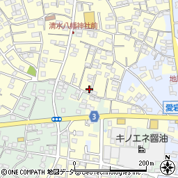 千葉県野田市清水90-10周辺の地図