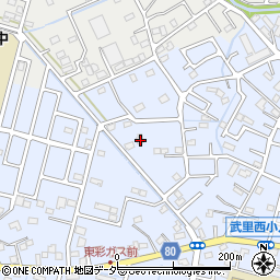 埼玉県春日部市大場1481周辺の地図