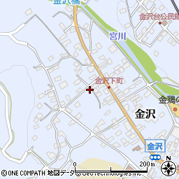 長野県茅野市金沢862-2周辺の地図