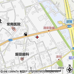 茨城県潮来市辻360-1周辺の地図