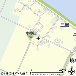 千葉県香取市境島200周辺の地図