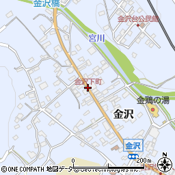 金沢下町周辺の地図