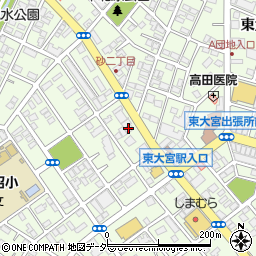 岸自動車周辺の地図