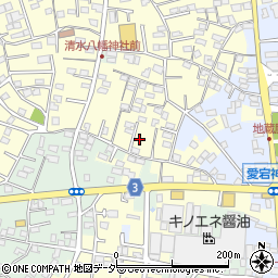 千葉県野田市清水89周辺の地図