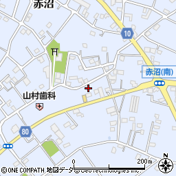 埼玉県春日部市赤沼882周辺の地図