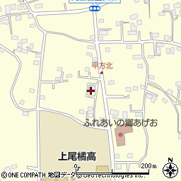 埼玉県上尾市平方2342周辺の地図