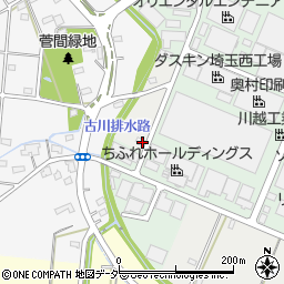 埼玉県川越市鹿飼1333周辺の地図