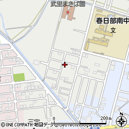 埼玉県春日部市武里中野725周辺の地図