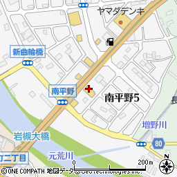 快活CLUB岩槻店周辺の地図