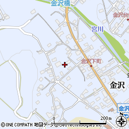 長野県茅野市金沢852-3周辺の地図