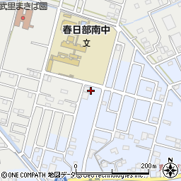 埼玉県春日部市大場1680周辺の地図