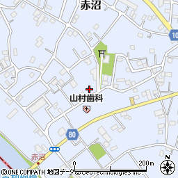 埼玉県春日部市赤沼776周辺の地図
