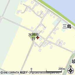 千葉県香取市境島197周辺の地図