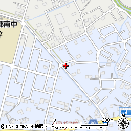 埼玉県春日部市大場153周辺の地図