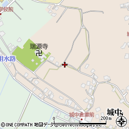 茨城県つくばみらい市城中67-2周辺の地図