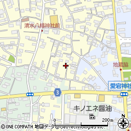 千葉県野田市清水101周辺の地図