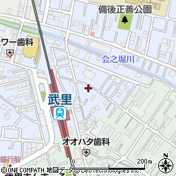 埼玉県春日部市大場1176周辺の地図