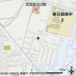 埼玉県春日部市武里中野724周辺の地図