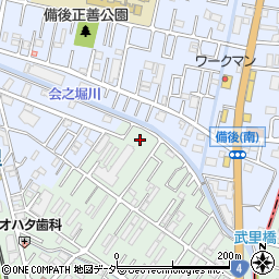 埼玉県春日部市大畑4周辺の地図