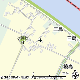 千葉県香取市境島202周辺の地図