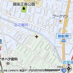 埼玉県春日部市大畑3周辺の地図
