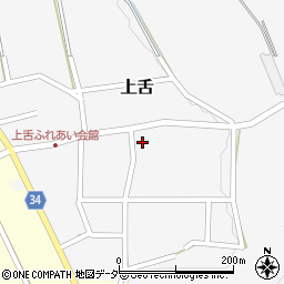 福井県大野市上舌7周辺の地図