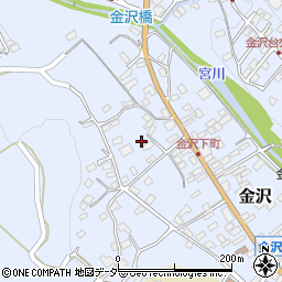 長野県茅野市金沢852周辺の地図