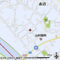 埼玉県春日部市赤沼741周辺の地図