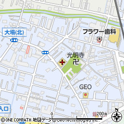 埼玉県春日部市大場1277周辺の地図