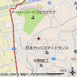埼玉県坂戸市中小坂963-17周辺の地図
